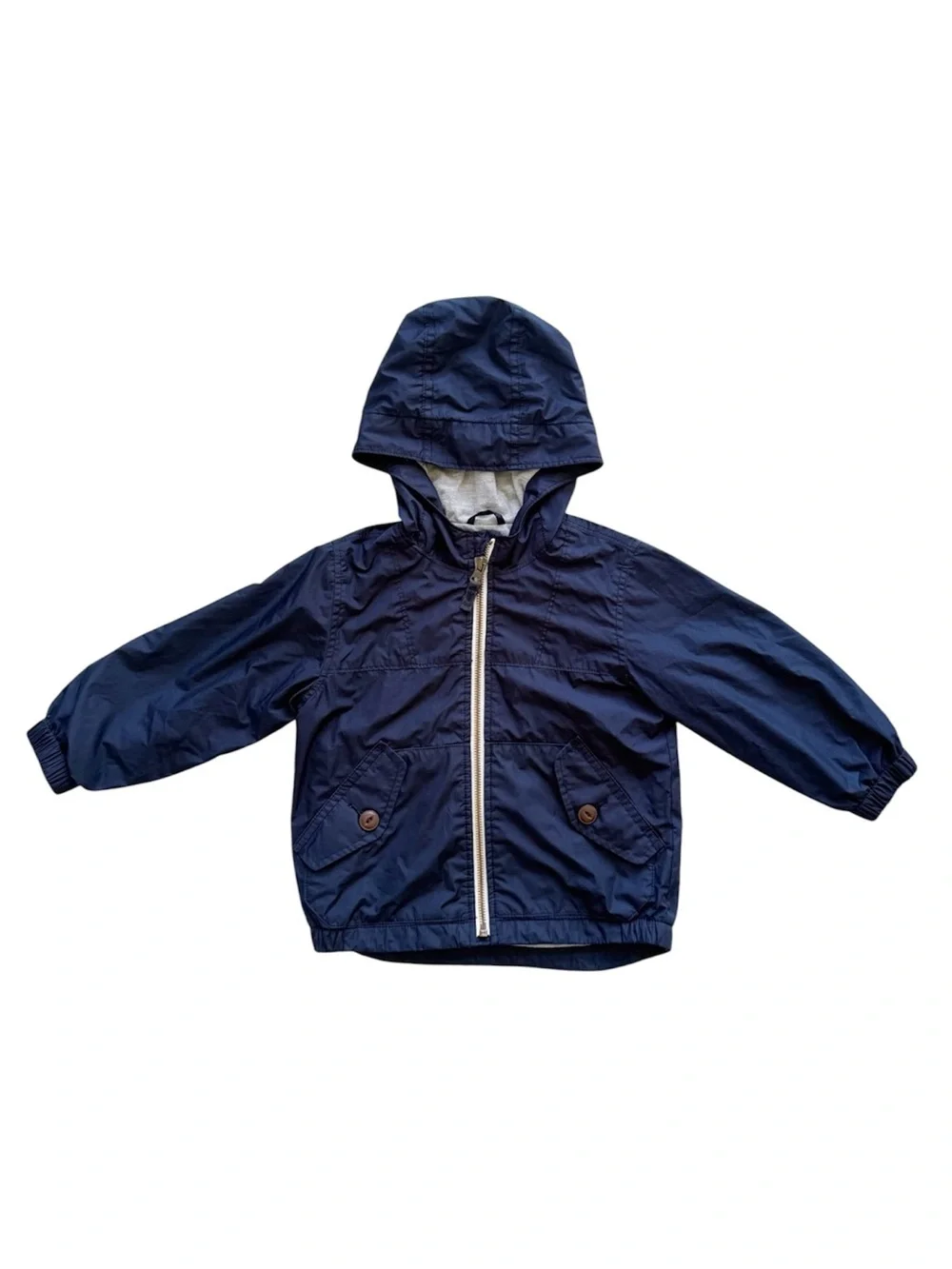 GAP Navy Blue Lined Windbreaker size 2